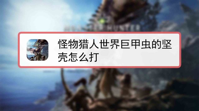 怪物猎人世界耳塞护石怎么解锁 百度经验 怪物猎人世界耳塞护石怎么解锁 百度经验