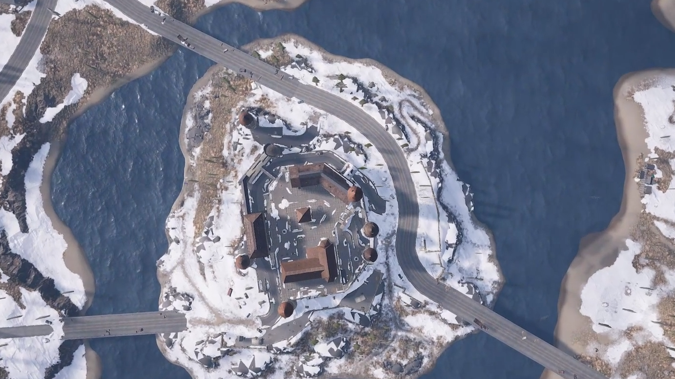 绝地求生城堡怎么去