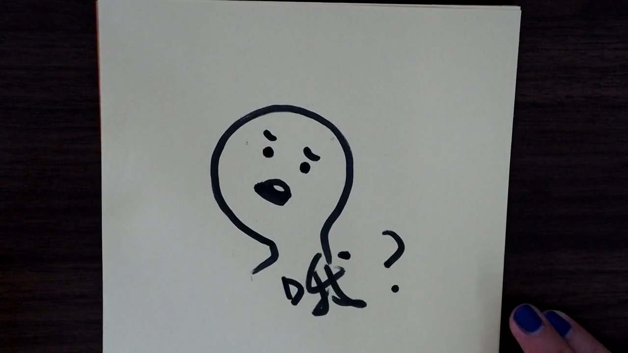 疑问表情包的简笔画怎样画