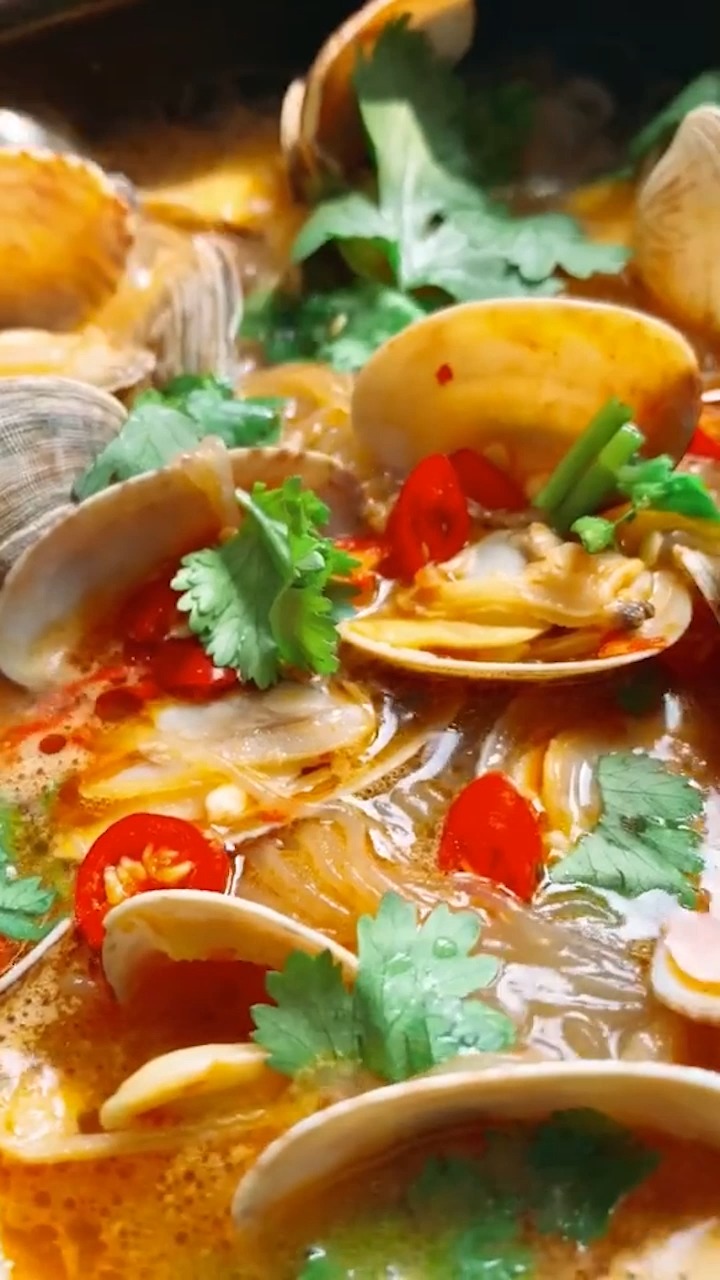 砂锅花甲粉怎么做?