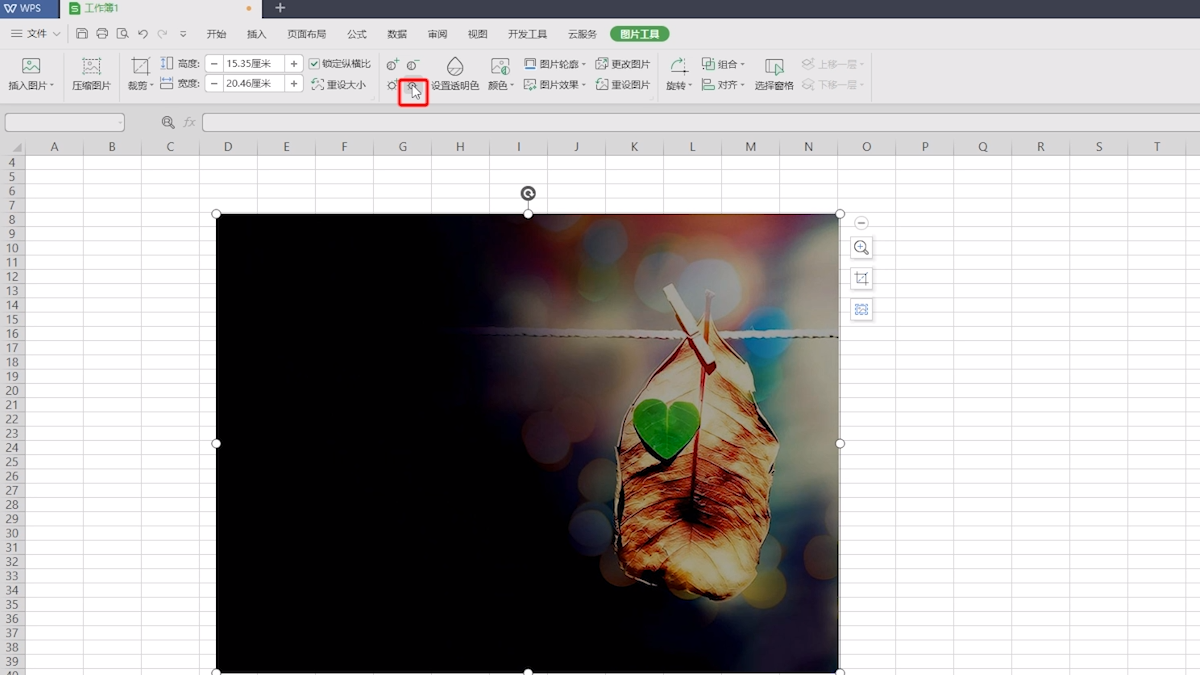 wps如何调节图片的亮度和对比度?