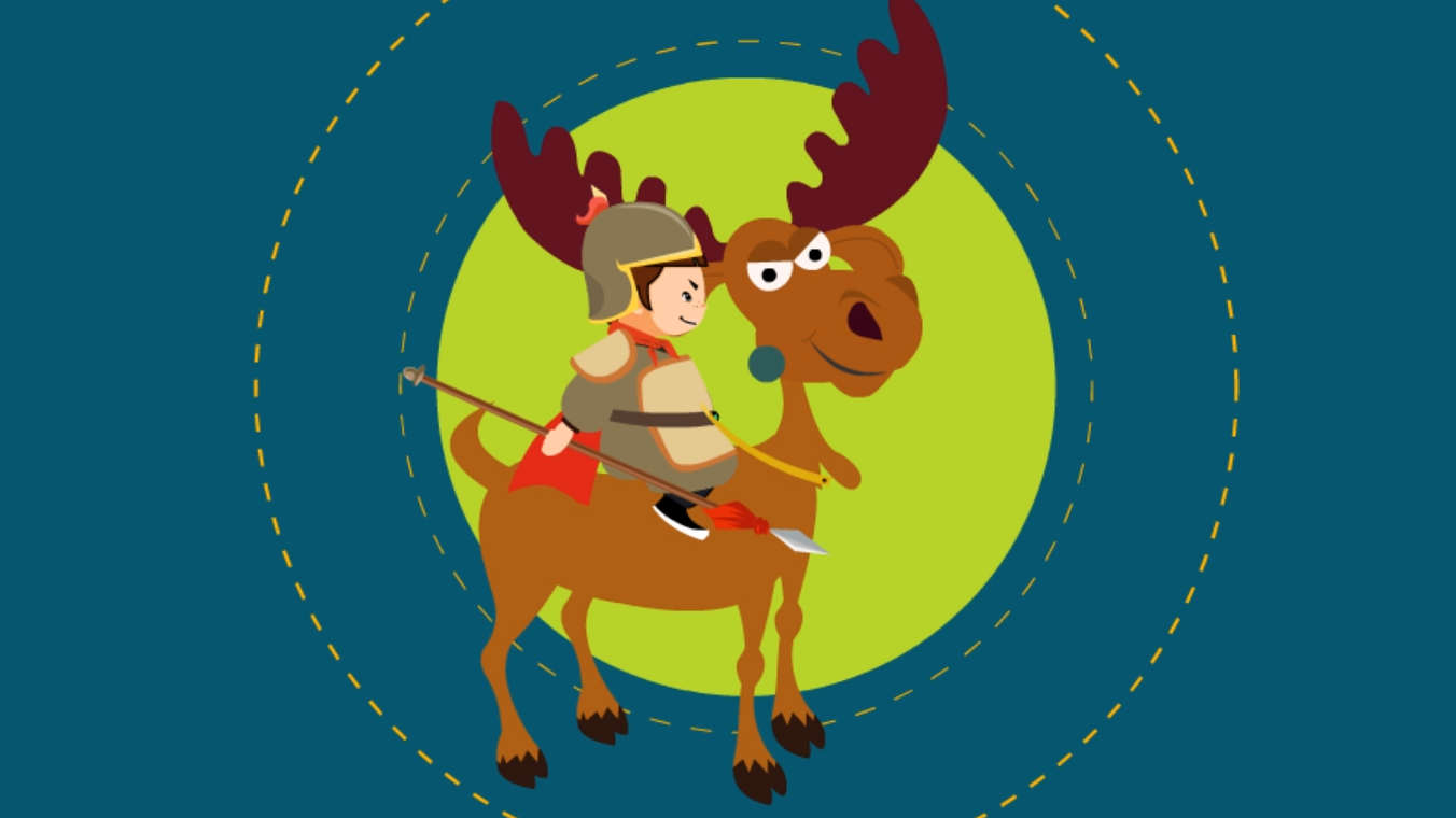 驼鹿也能当骑兵吗