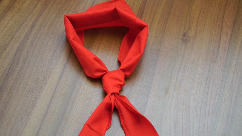 红领巾怎么系