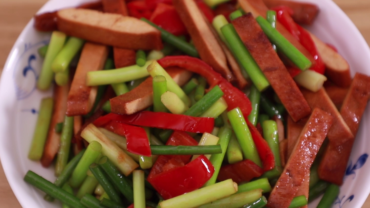 蒜苔的家常做法是什么?