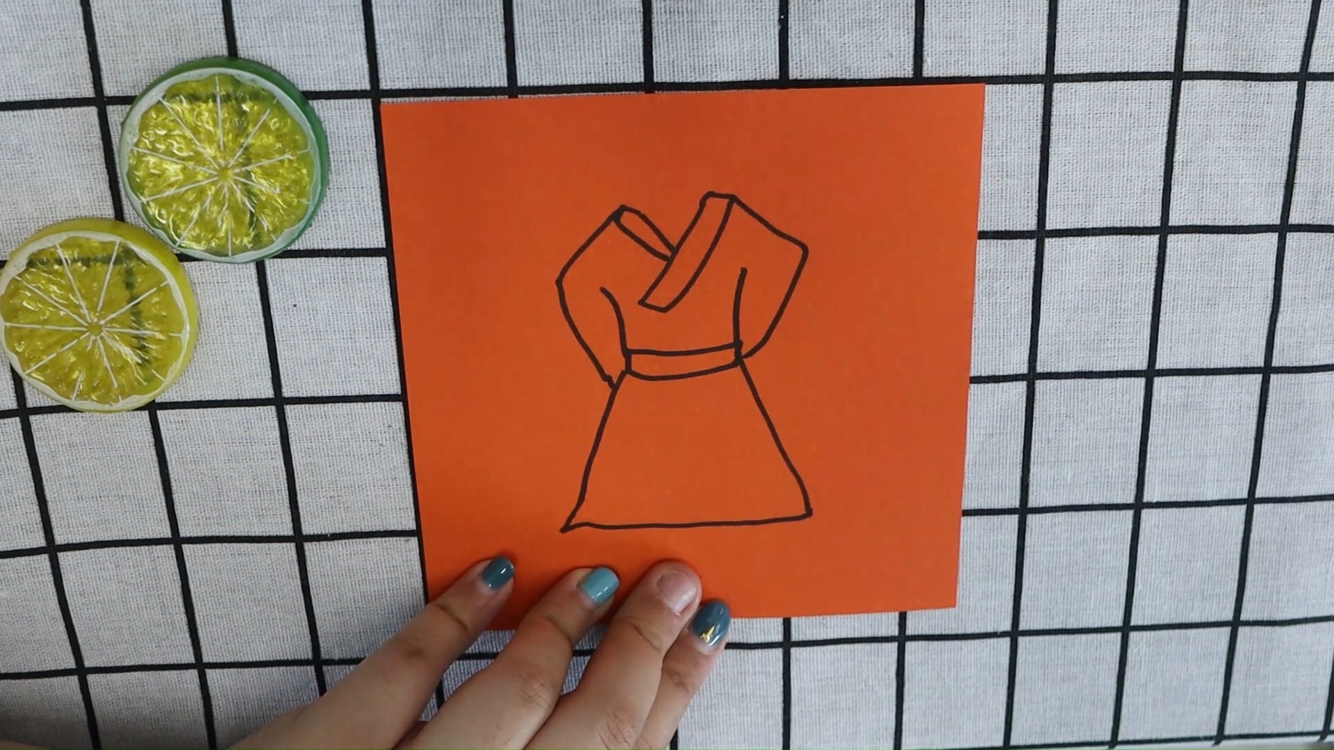 汉服的简笔画如何画?