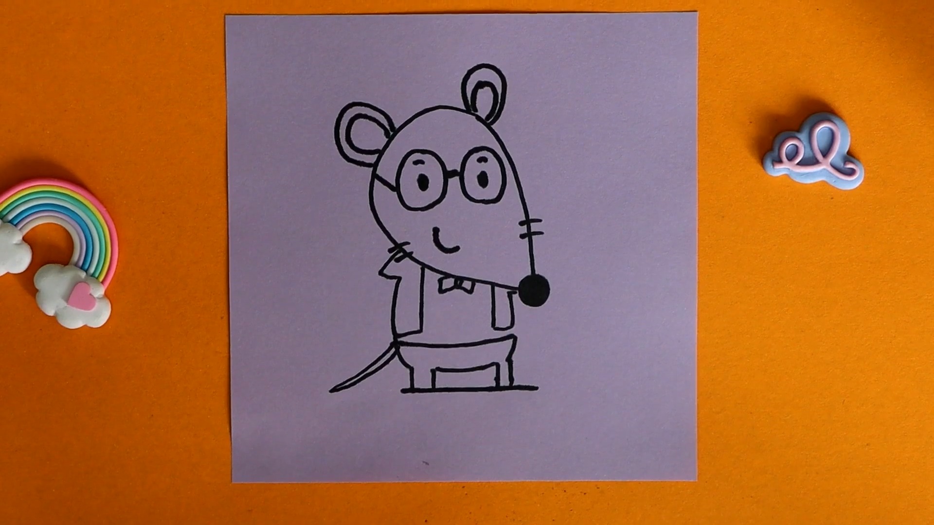 老鼠画像肖像画图片