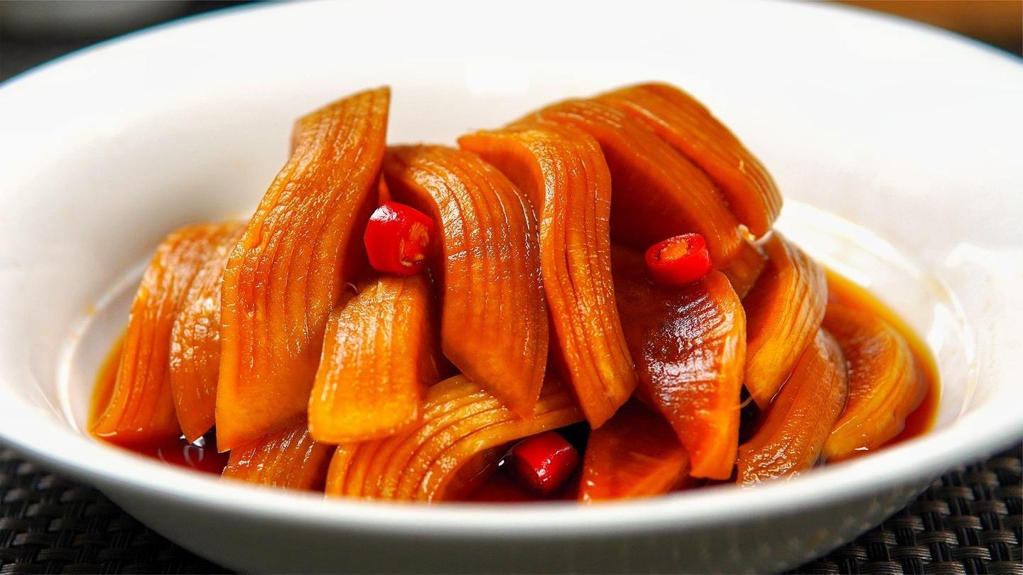 如何做酱萝卜,酸辣微甜好吃