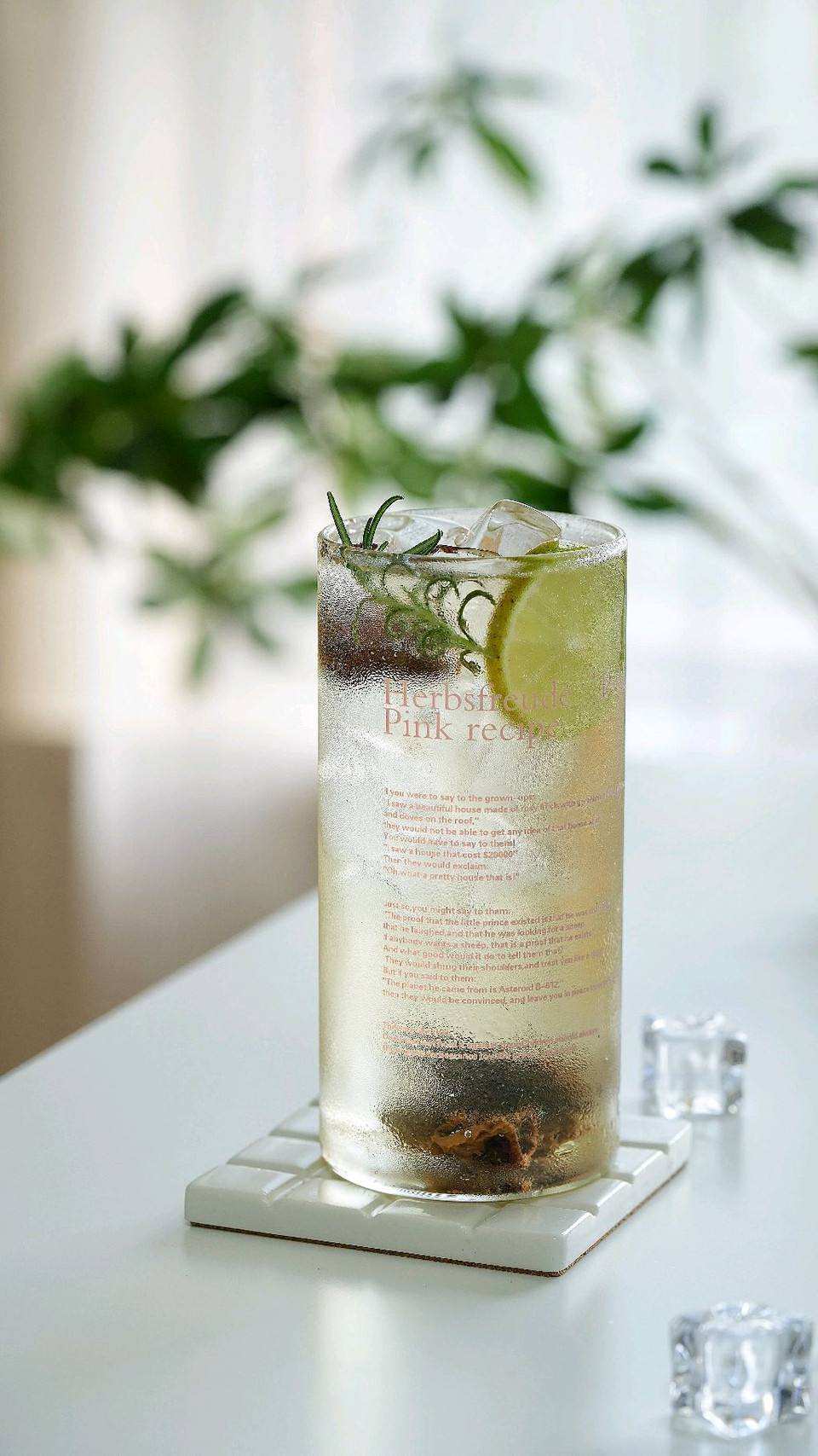 话梅青柠气泡水的做法