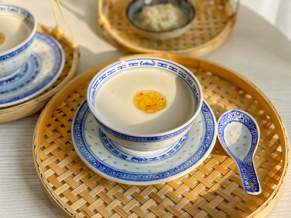 桂花冰酥酪怎么做