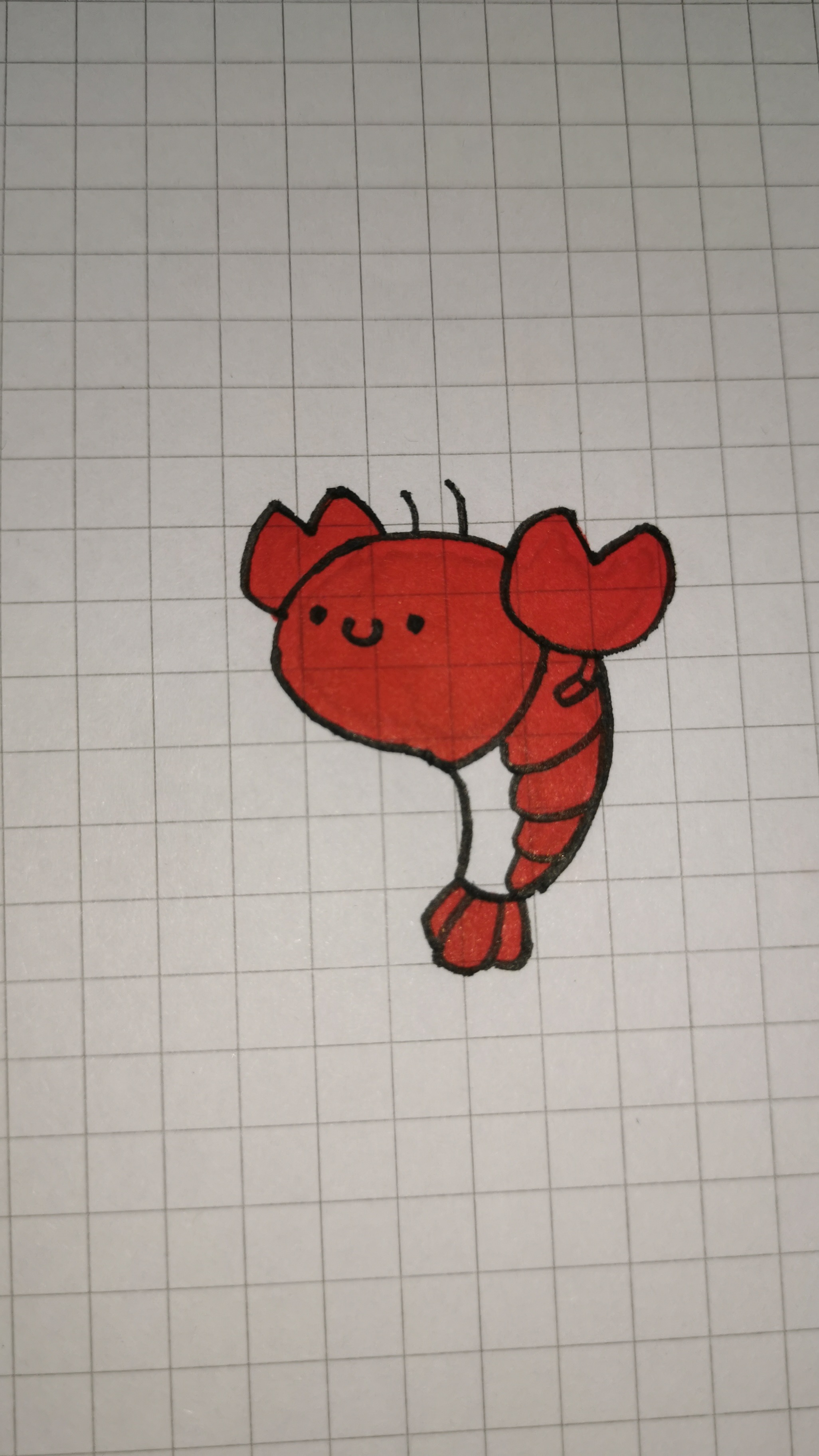小龙虾简笔画怎么画?