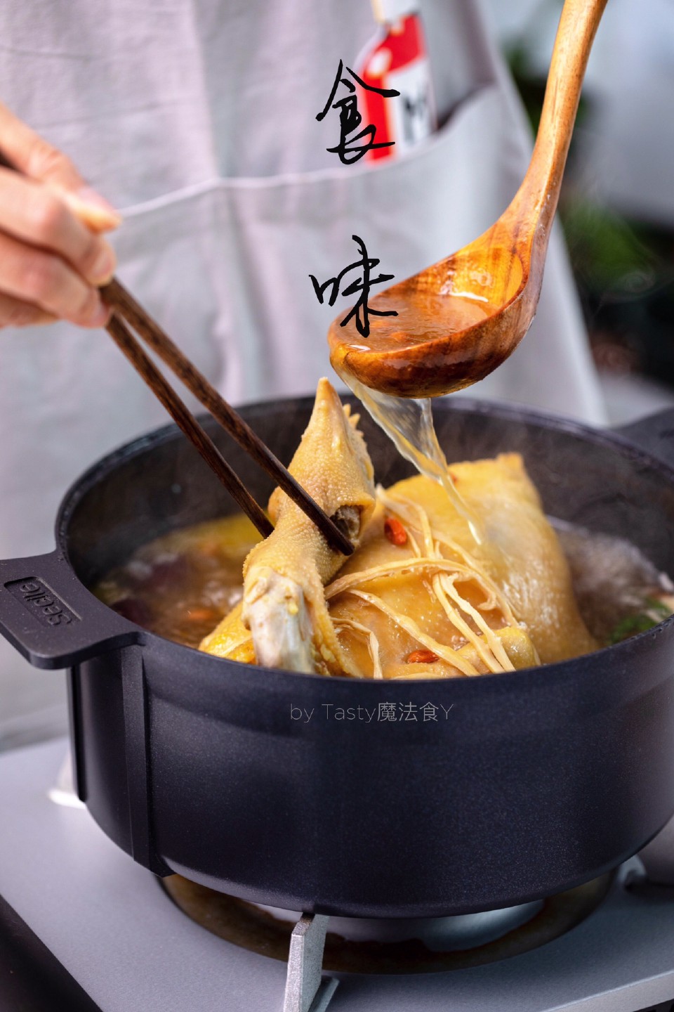 如何做龙须笋炖鸡?