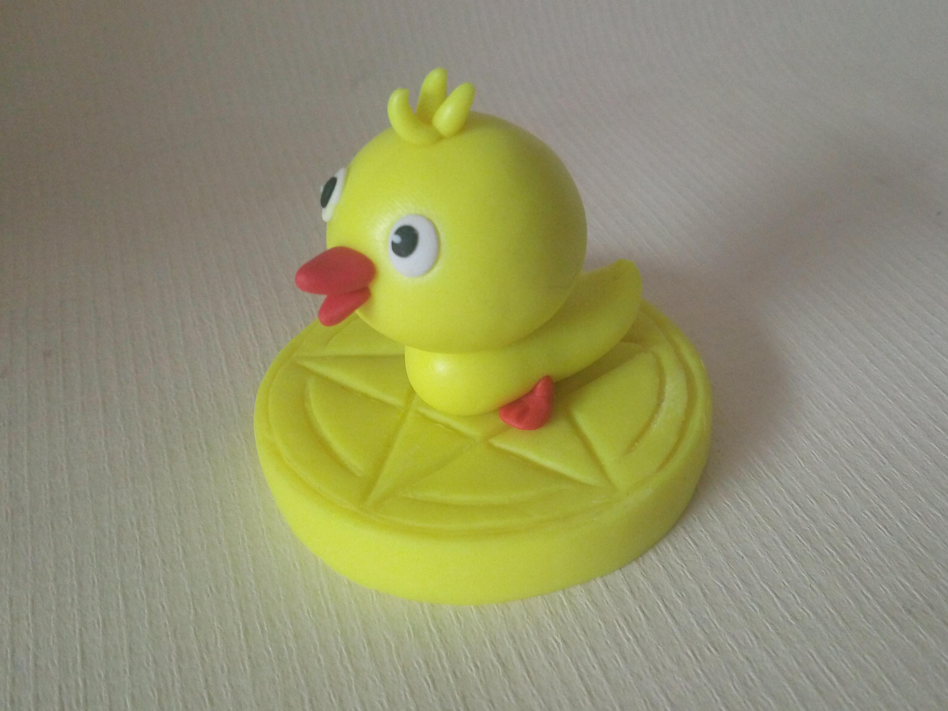 超轻粘土小黄鸭简单易学