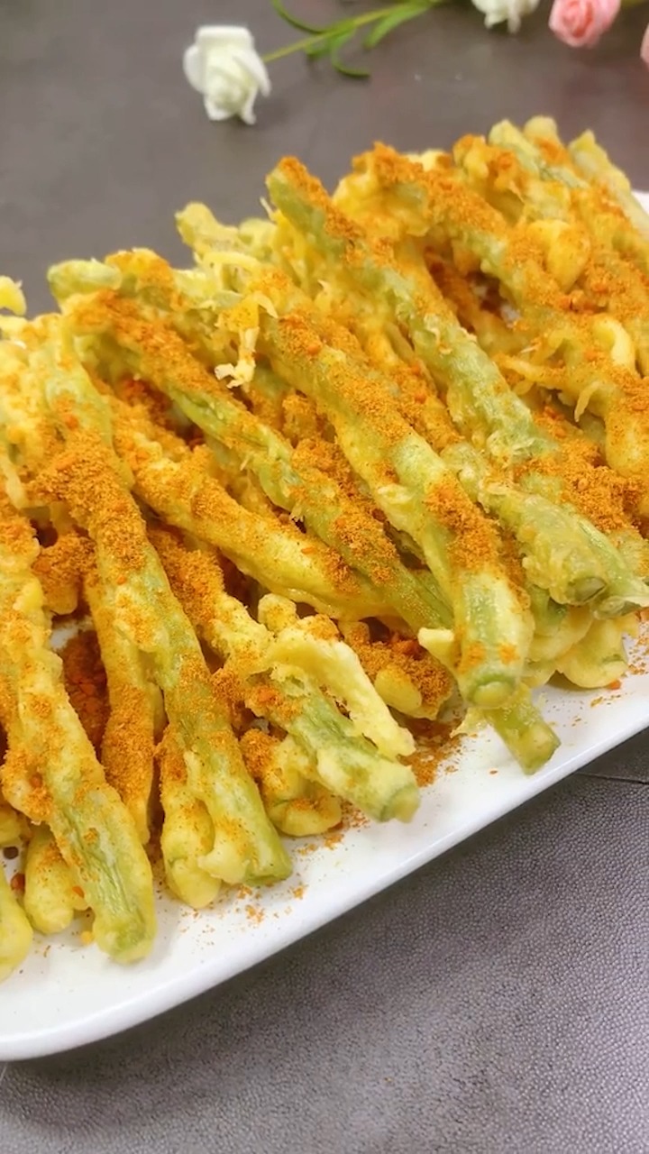 干炸豆角怎么做?