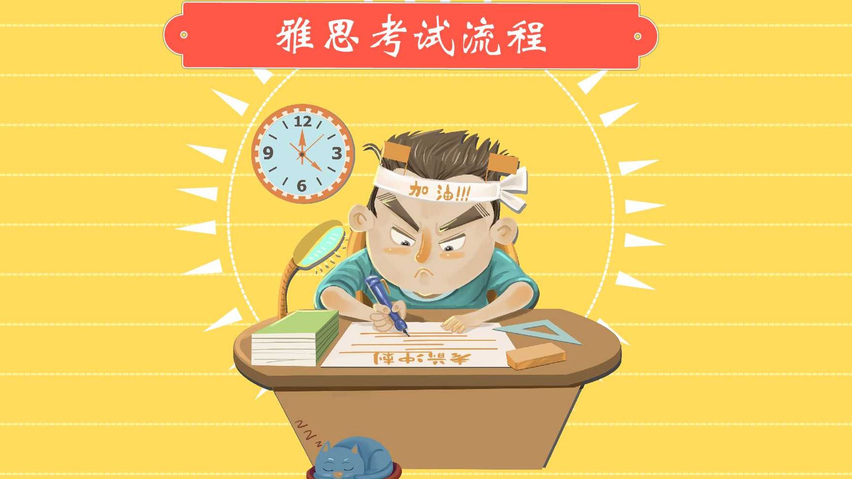 雅思考试流程是怎样的