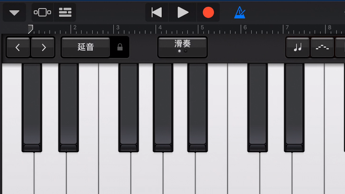 苹果手机如何当钢琴使用?