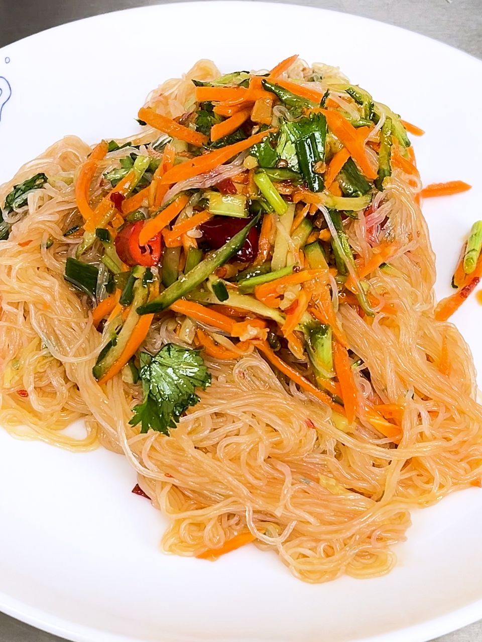 凉拌粉丝的做法