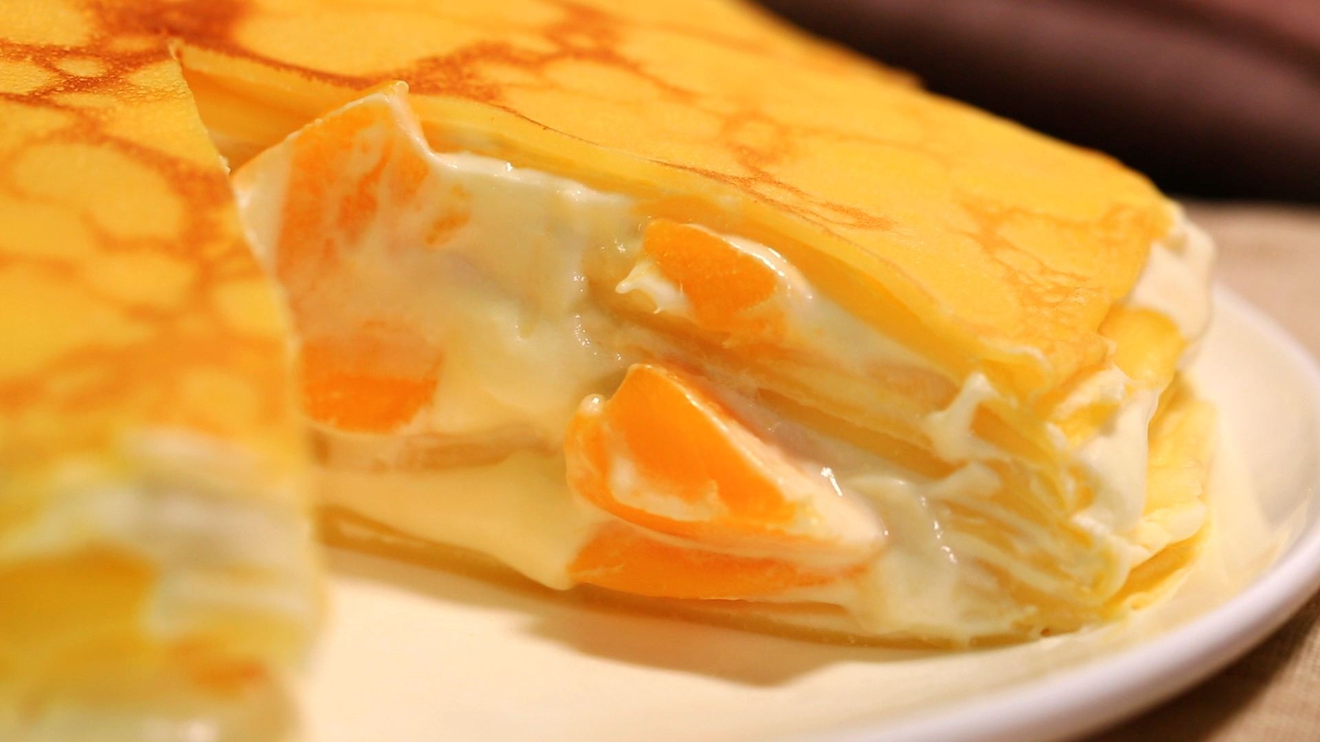 怎么做芒果千层蛋糕?