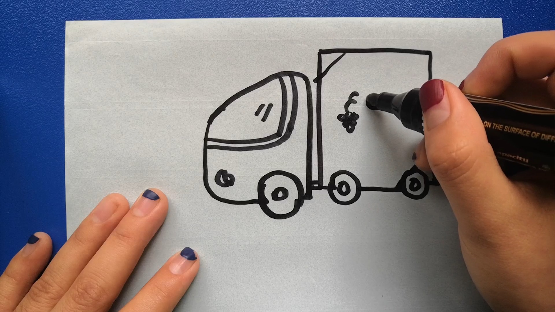 水果车的简笔画如何画?