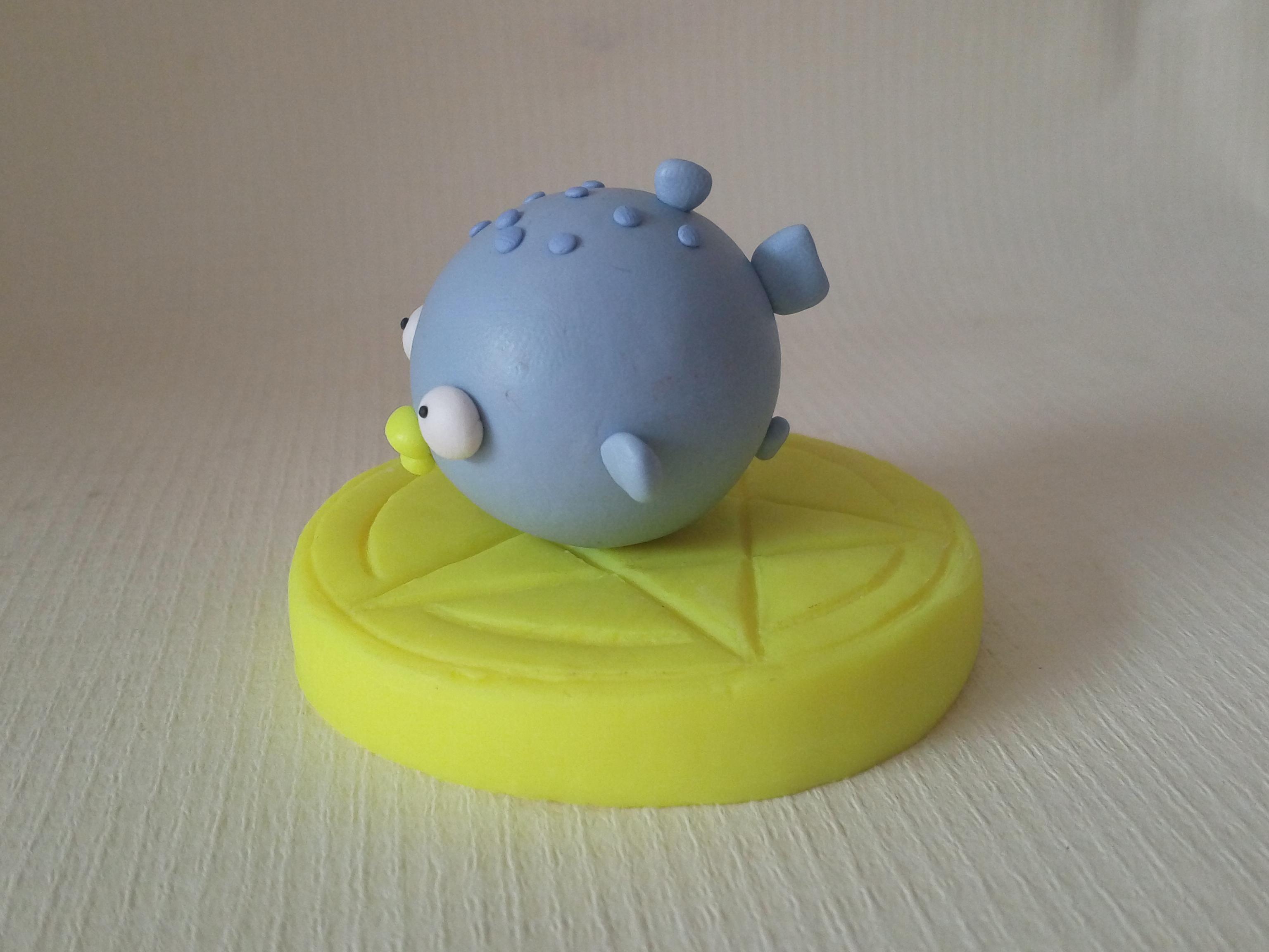 超轻粘土河豚简易教程