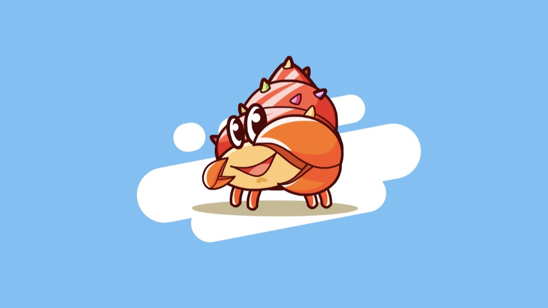 如何制作手工寄居蟹?