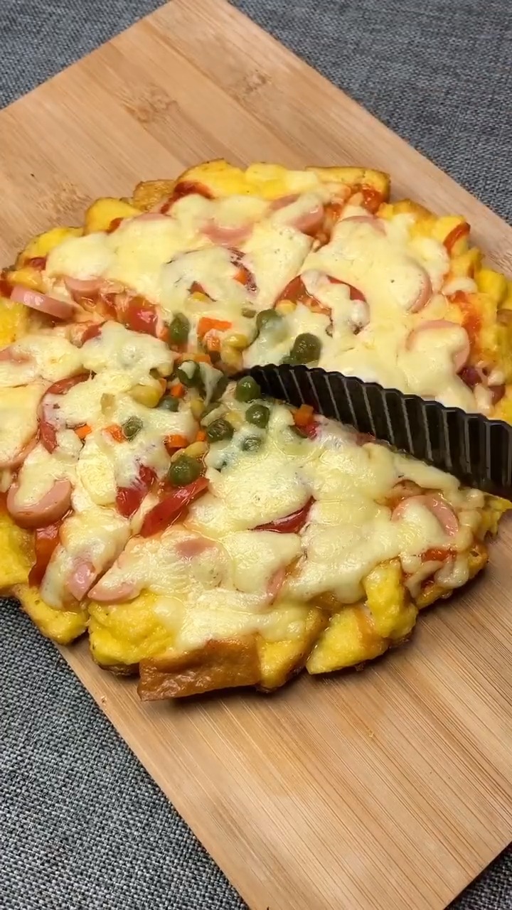 在家如何用平底锅做披萨