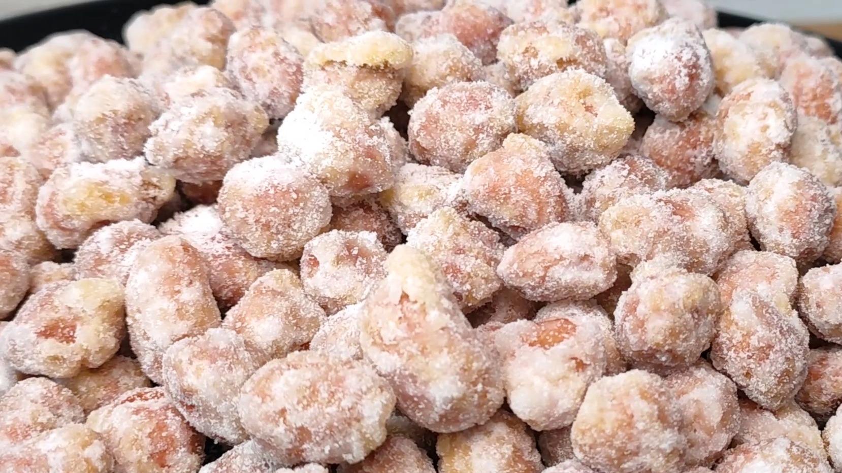 如何做挂霜花生米