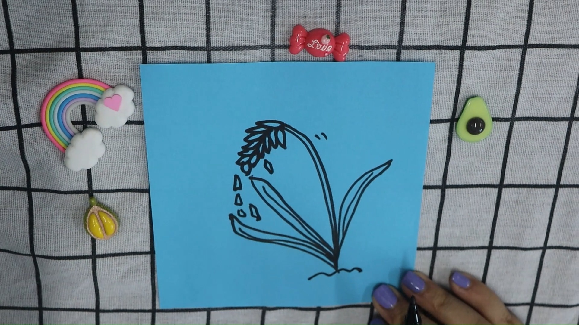 稻穗的简笔画如何画?