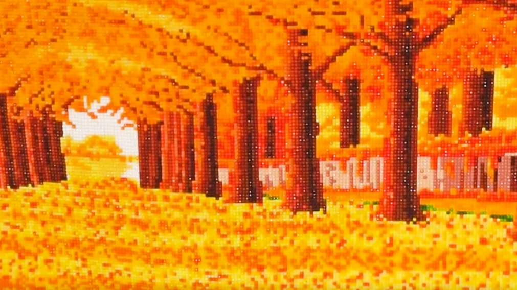 钻石画应该怎么贴