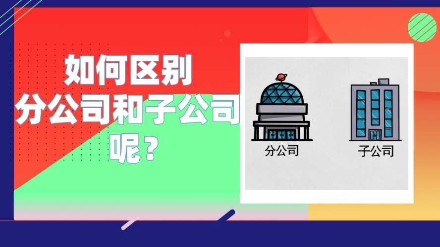 如何区别分公司和子公司呢