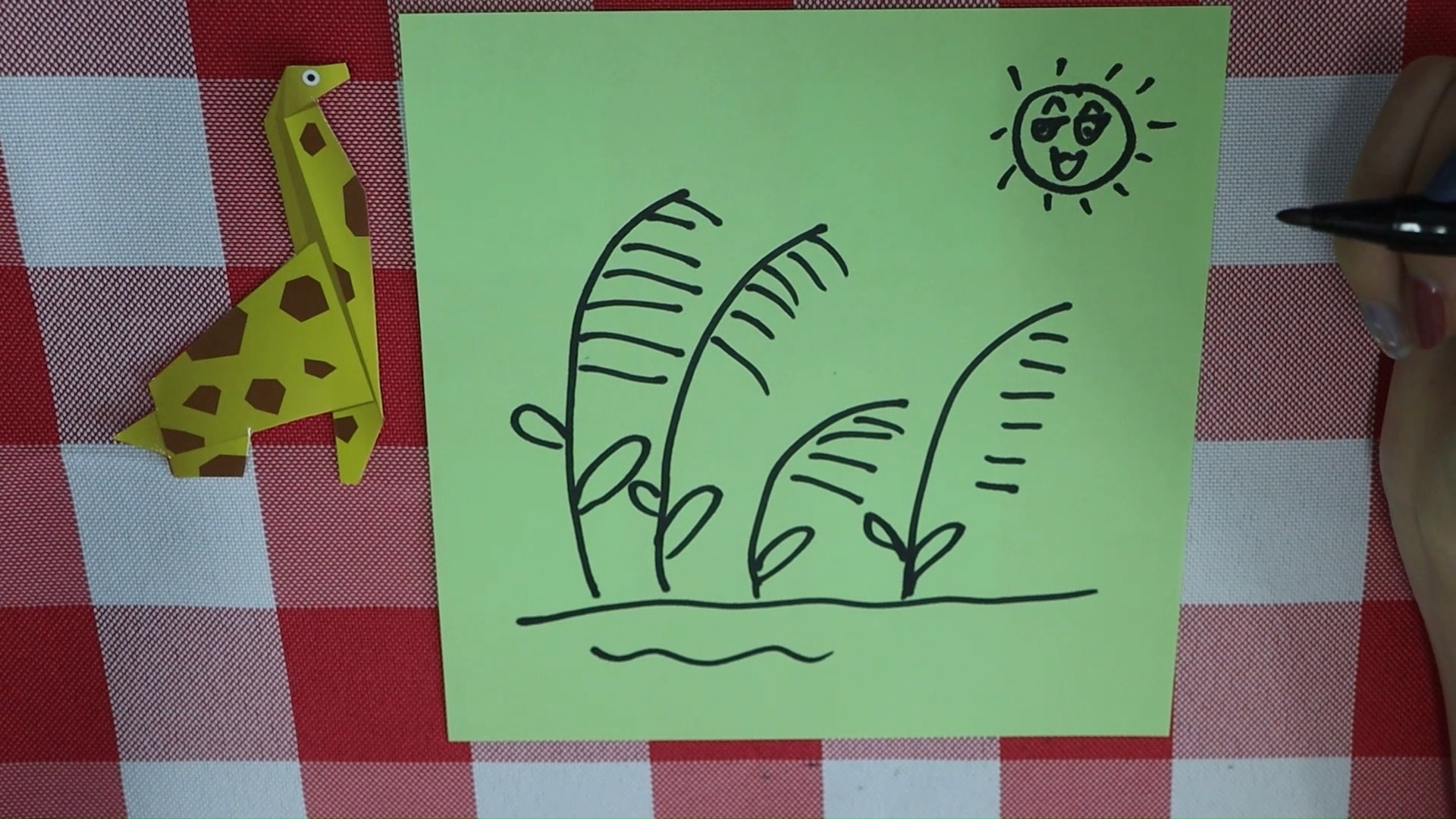 芦苇的简笔画如何画?