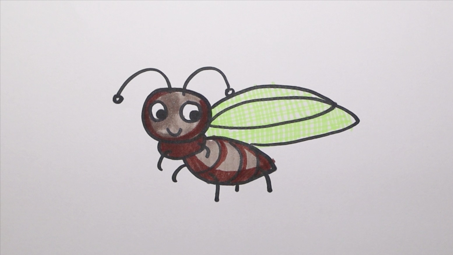 飞蚁怎样画?
