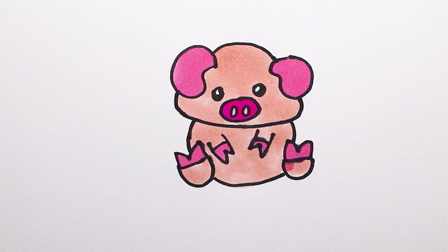 小粉猪图片卡通壁纸图片