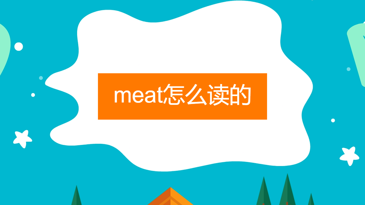 meat怎么读?