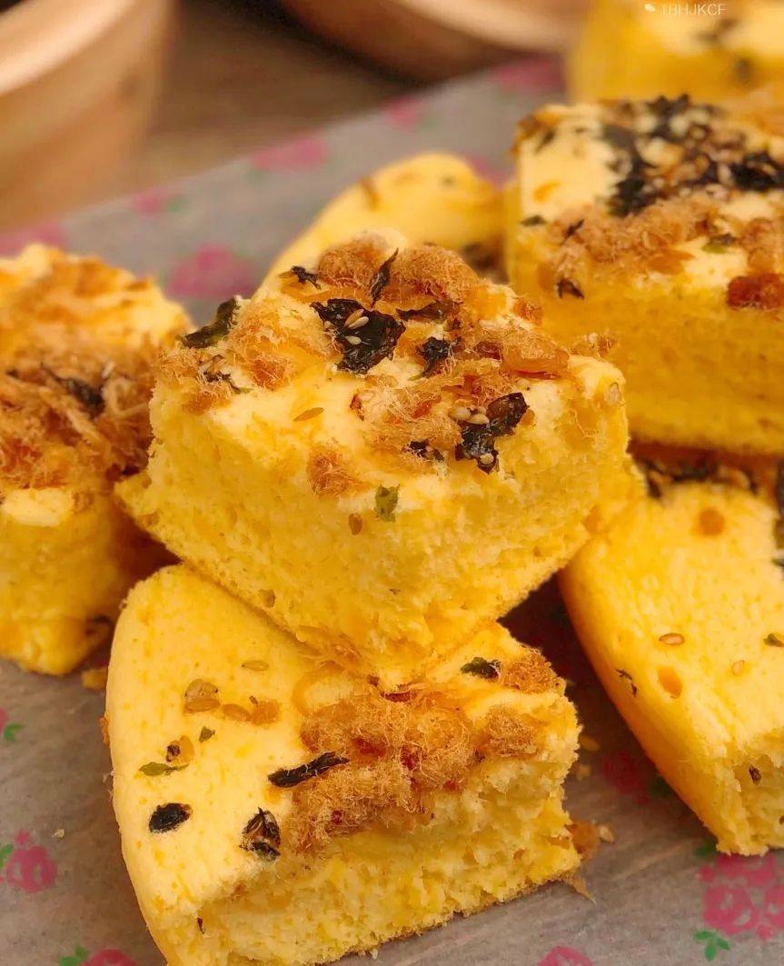 肉松海苔蛋糕怎么做