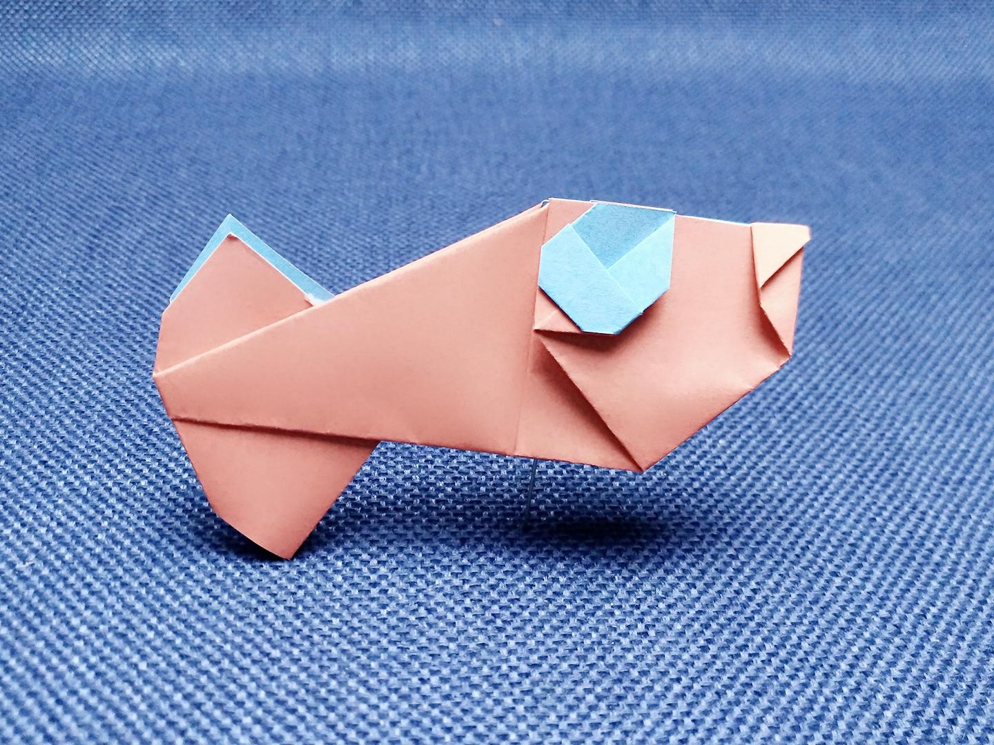 折纸创意金鱼速学