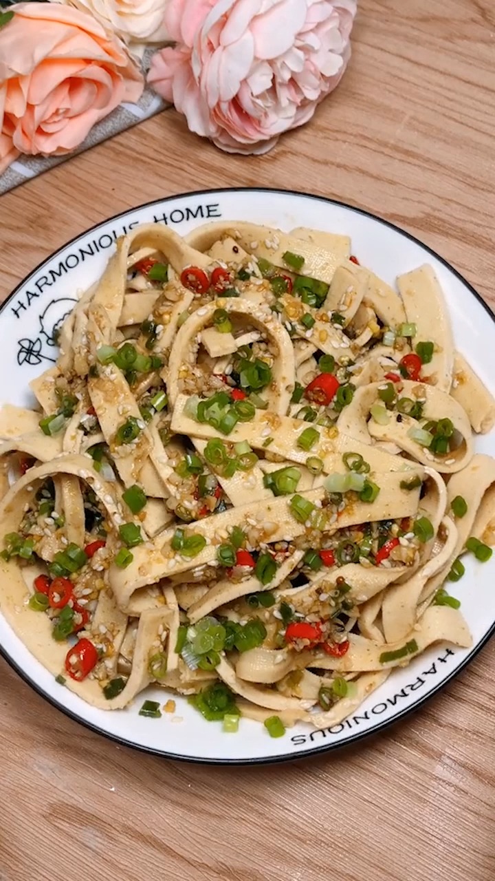 凉拌豆片怎么做?