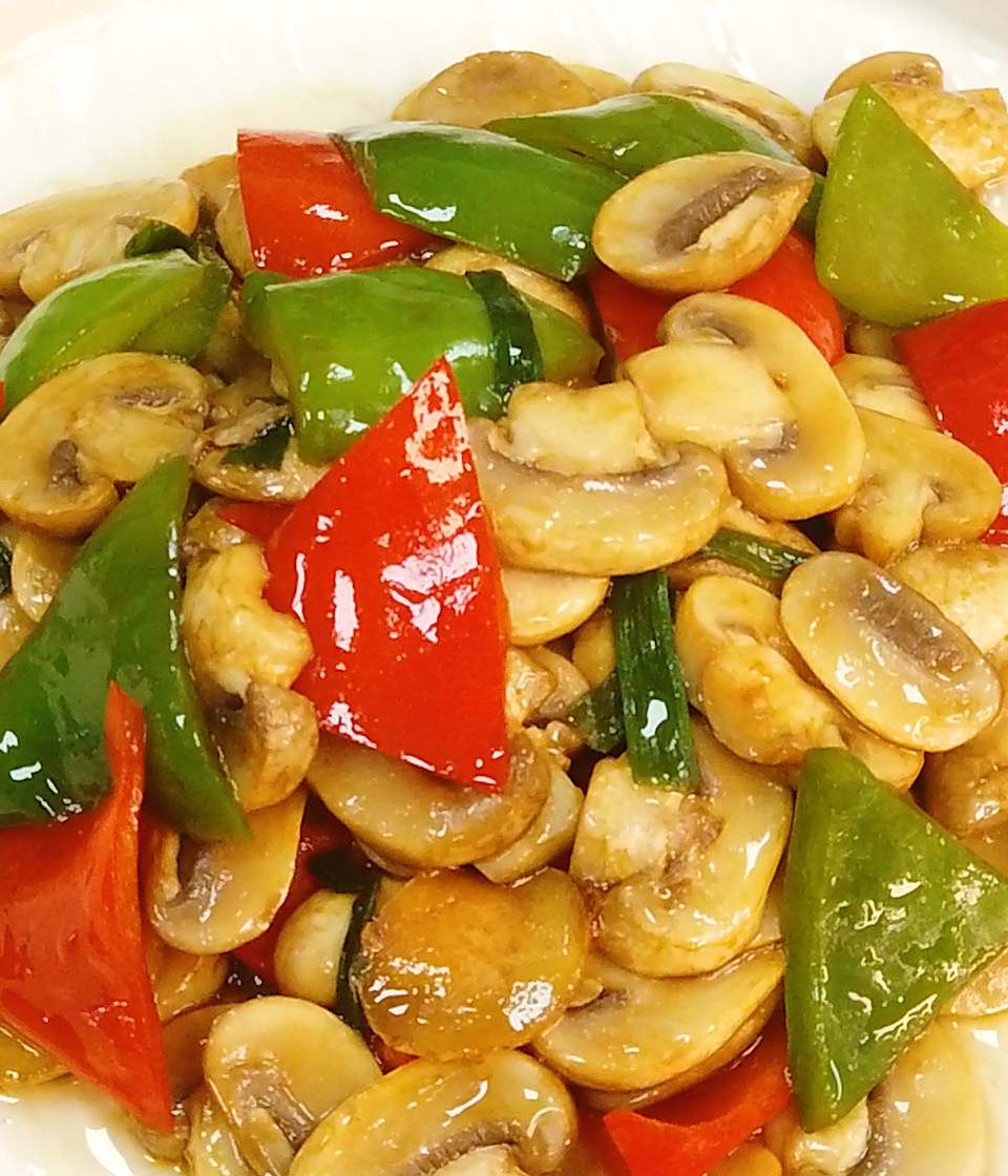 素炒口蘑怎么做