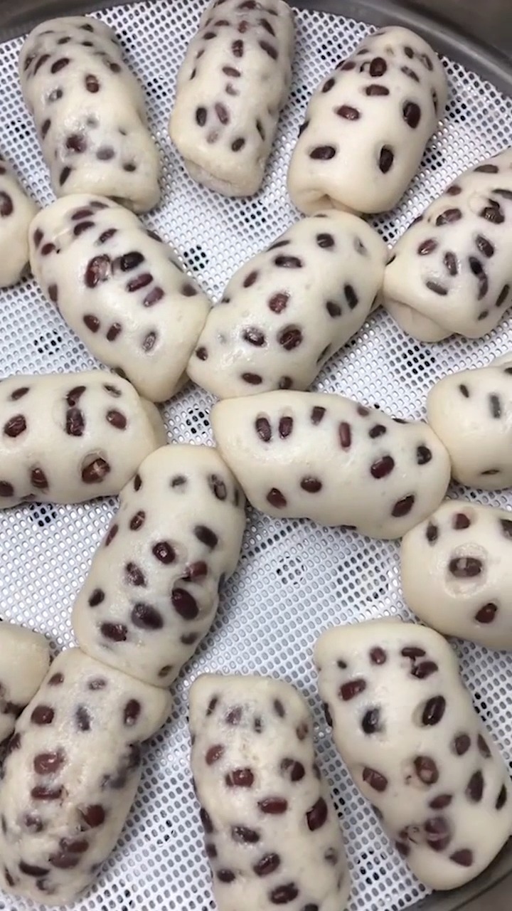 红豆小花卷怎么做?