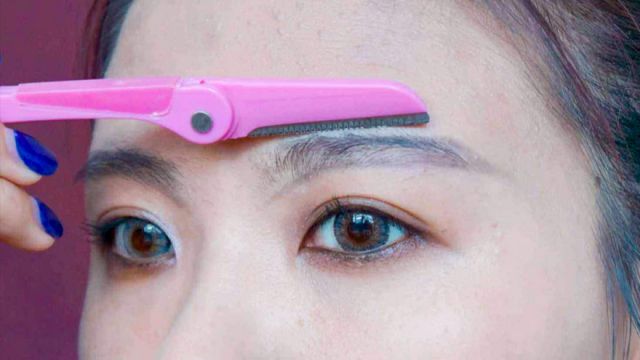 修眉毛图解教程 百度经验