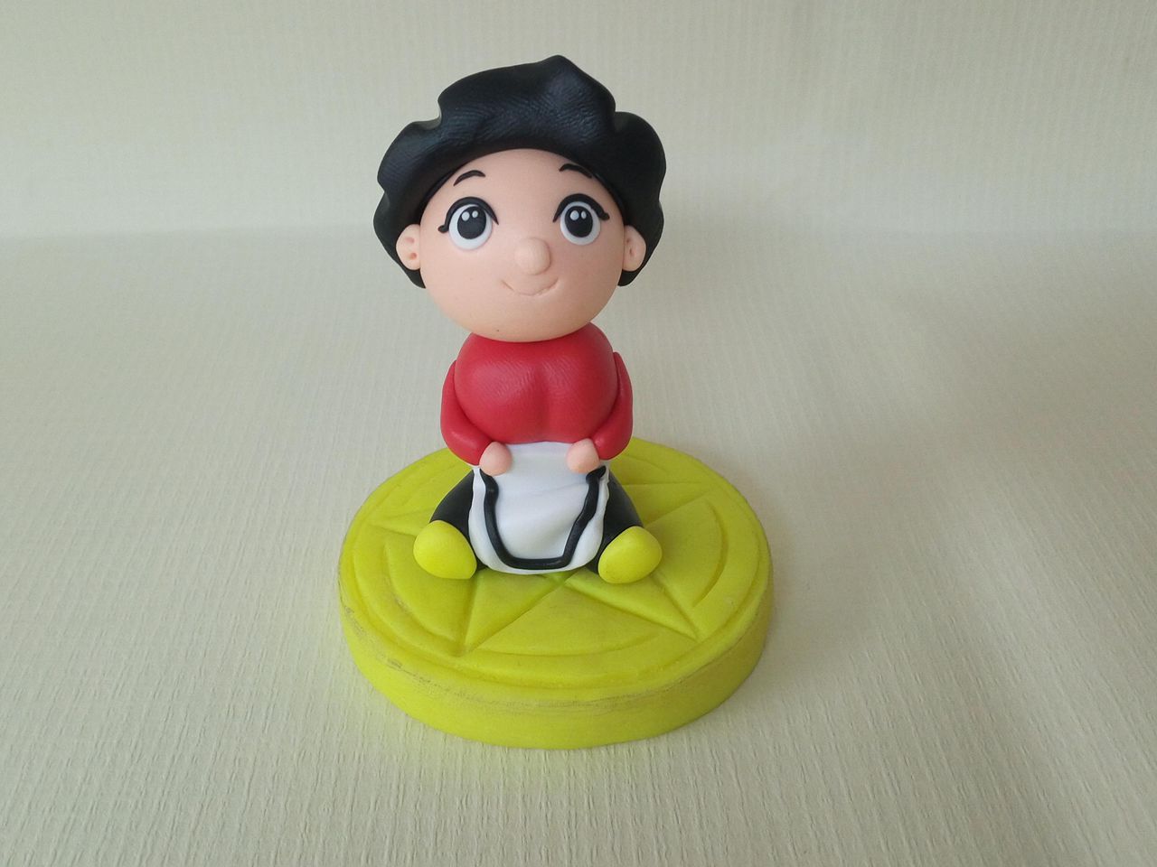 漂亮的粘土围裙妈妈小教程