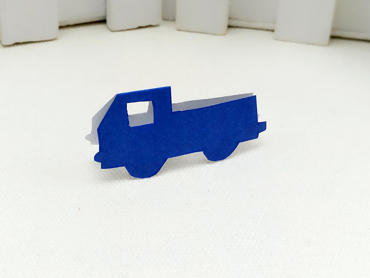 儿童剪纸创意卡车实用教程