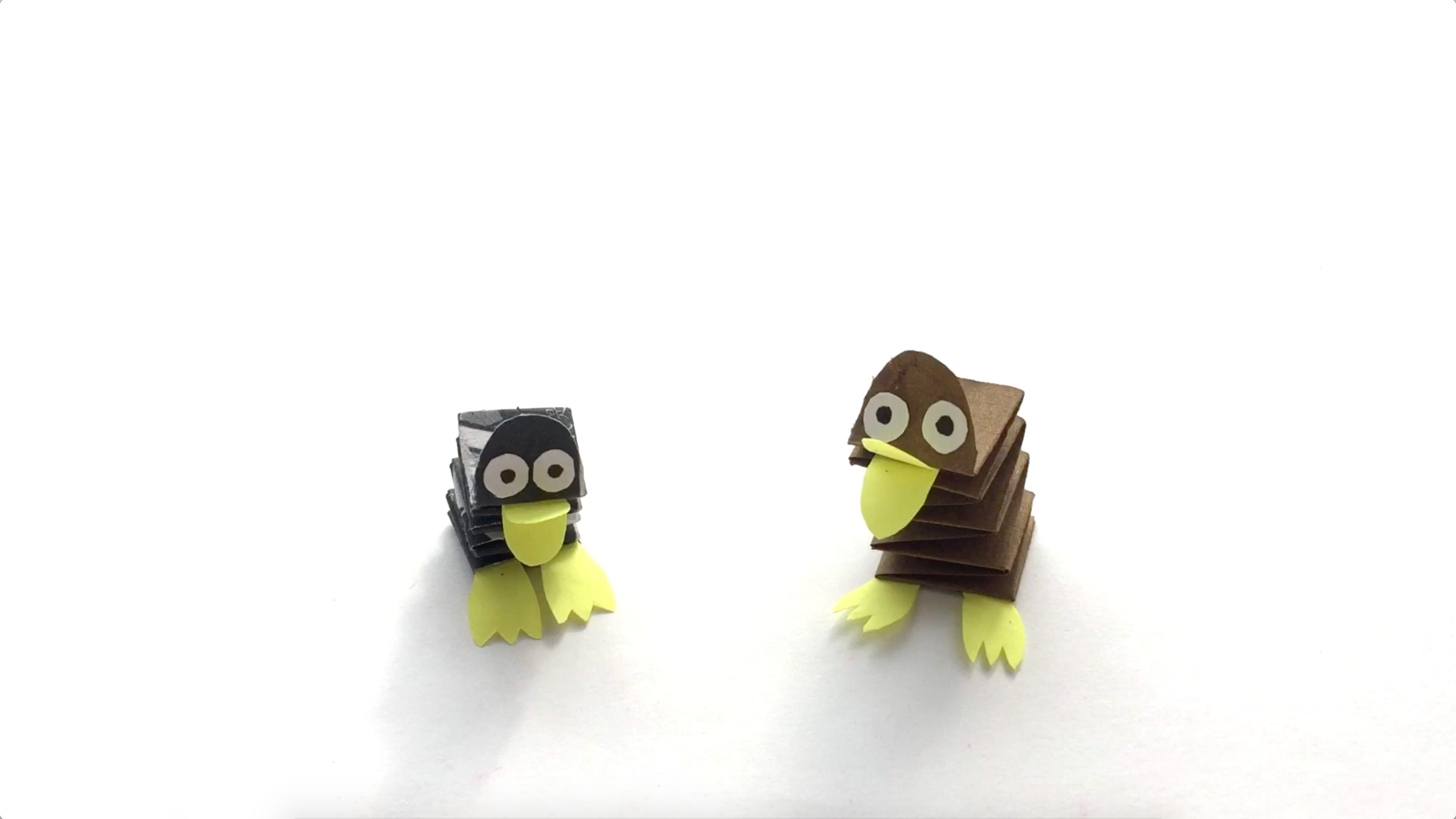 乌鸦折纸怎么折?