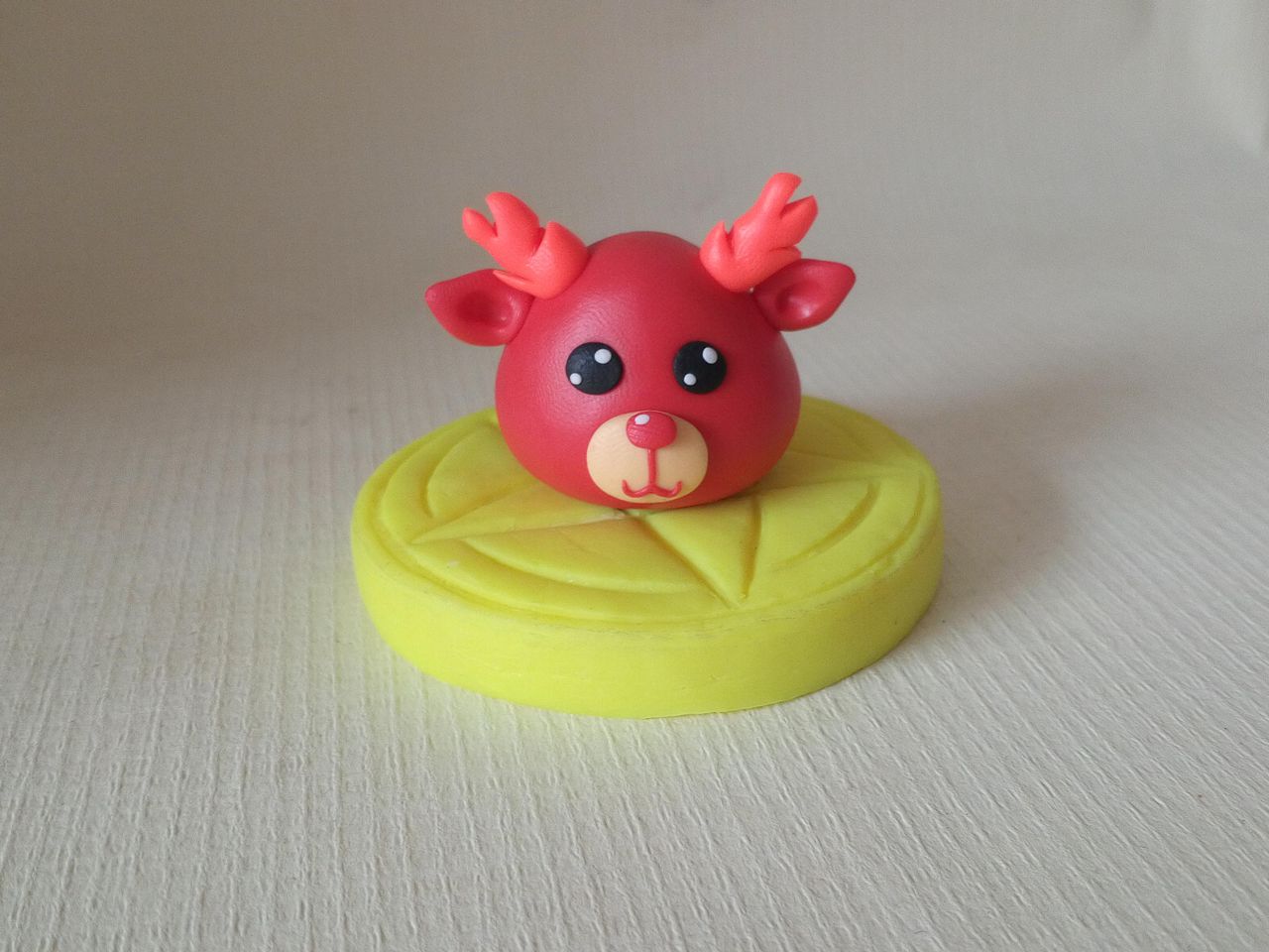 可爱迷你粘土小鹿简单易学