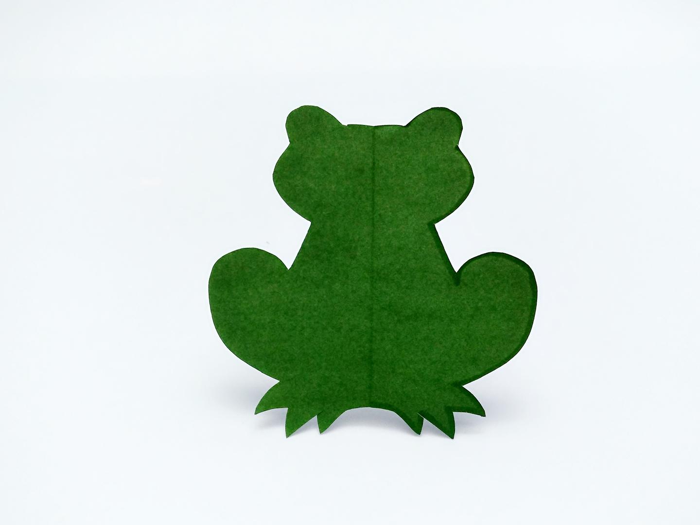 如何剪好儿童剪纸创意青蛙