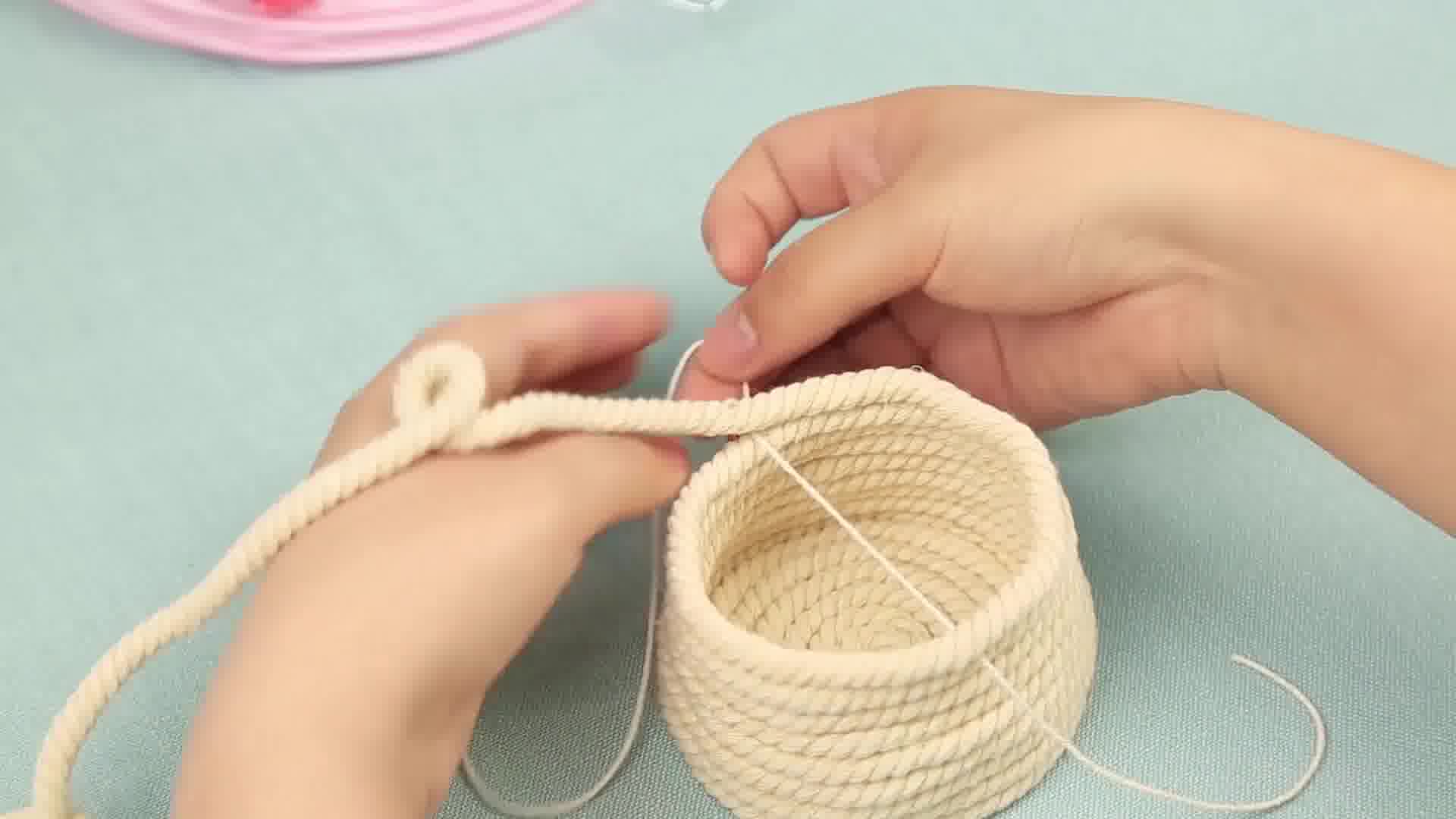 如何用棉线做精美的装饰品?