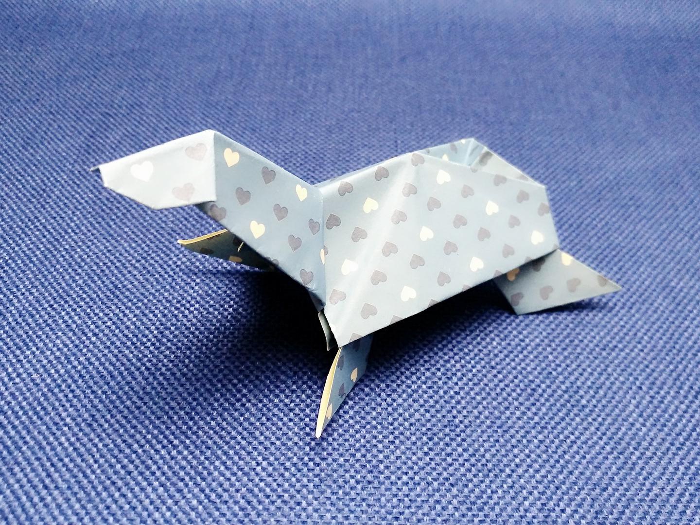 象龟折纸制作方法