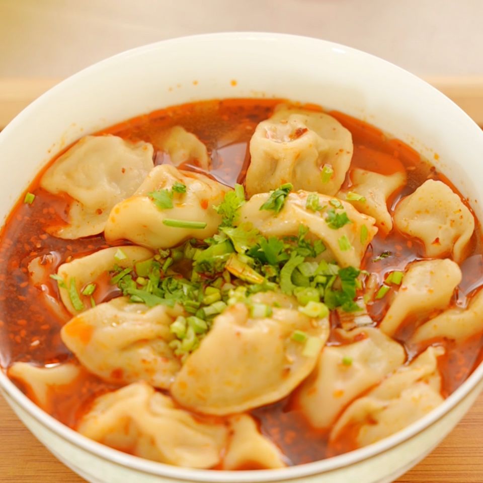 酸汤水饺的做法