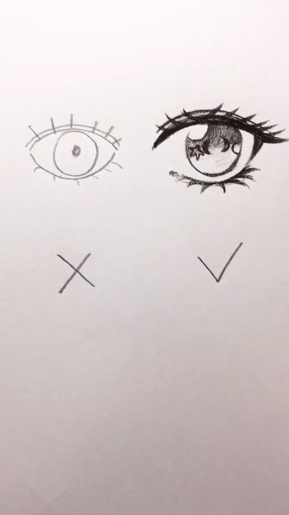 动漫眼睛怎么画?