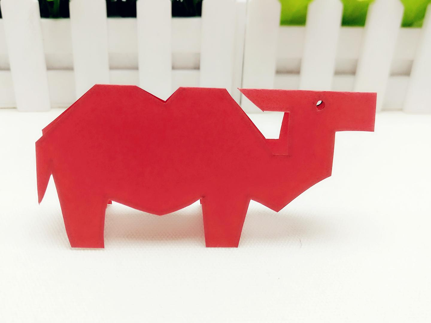 剪纸绿蜥蜴简单又好学