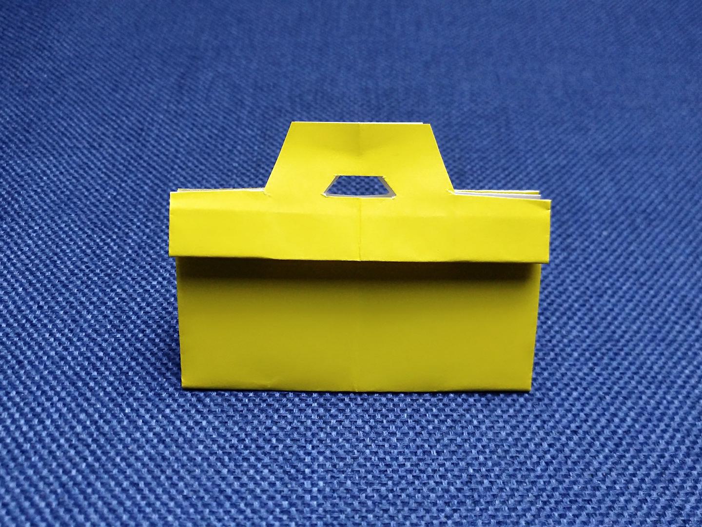 公文包折纸怎么折?